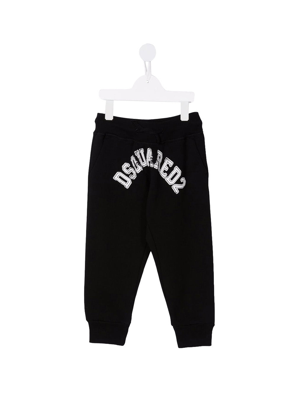 DSQUARED Pantalone Con Logo Nero