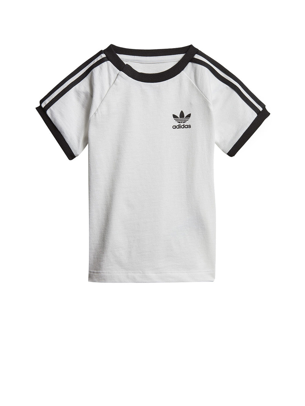 ADIDAS T-Shirt 3-Stripes Bianco/Nero