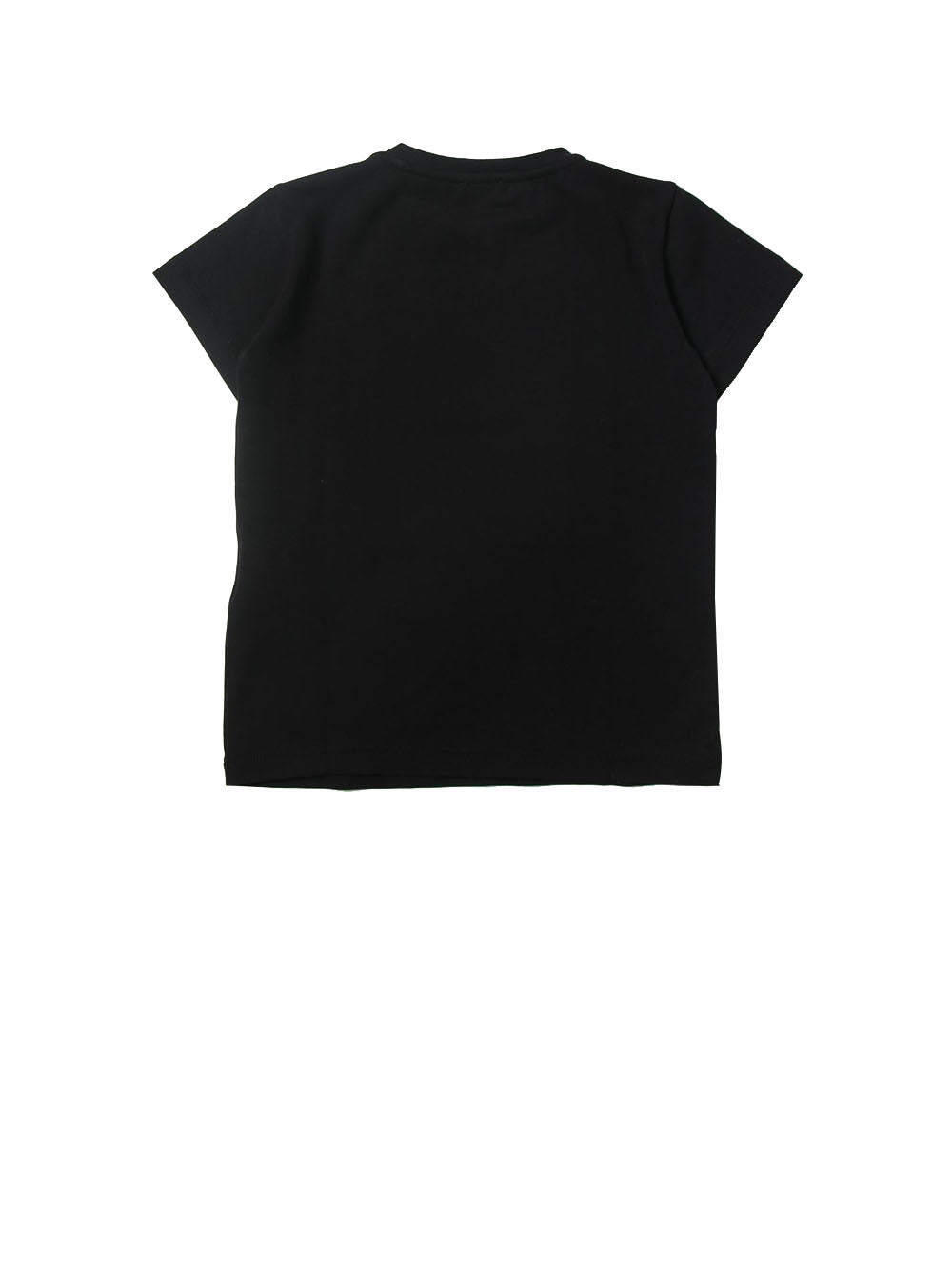 ELISABETTA FRANCHI T-Shirt Con Stampa Ricamata Nero