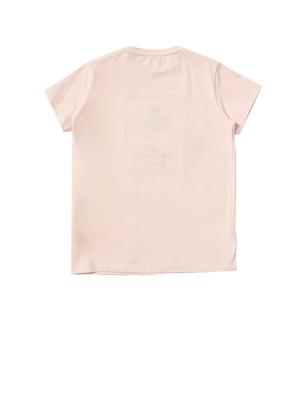ELISABETTA FRANCHI T-shirt Girocollo Con Logo Avorio