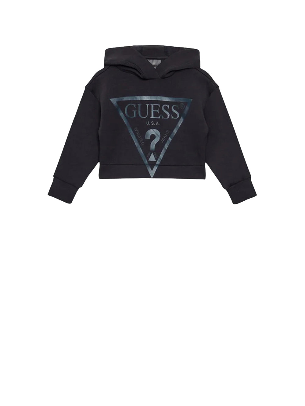 GUESS Felpa Bambina con cappuccio modello cropped