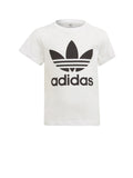 ADIDAS T-SHIRT Bianco/nero