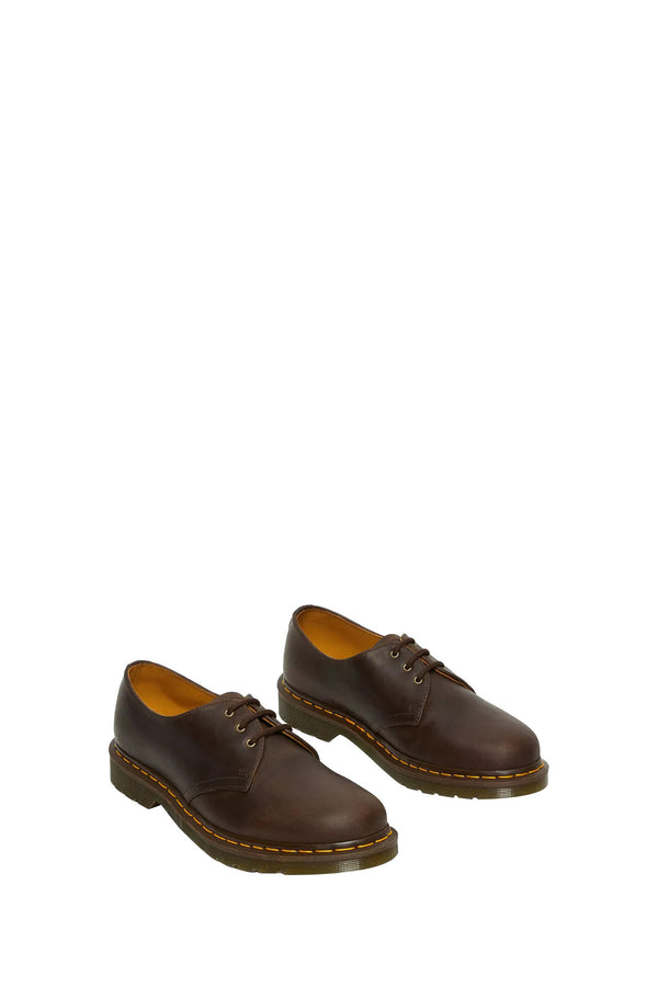 DR MARTENS Stringato Casual Donna Oxford Crazy Horse Marrone