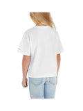 CALVIN2 1USCITA T-Shirt Bambina - Bianco