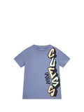 GUESS 2 USCITA T-Shirt Bambino - Blu