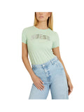 GUESS 2 USCITA T-Shirt Donna - Verde
