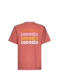 LACOSTE T-Shirt Uomo - Rosso