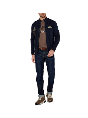 AERONAUTICA MILITARE 2 USCITA Felpa Uomo - Blu