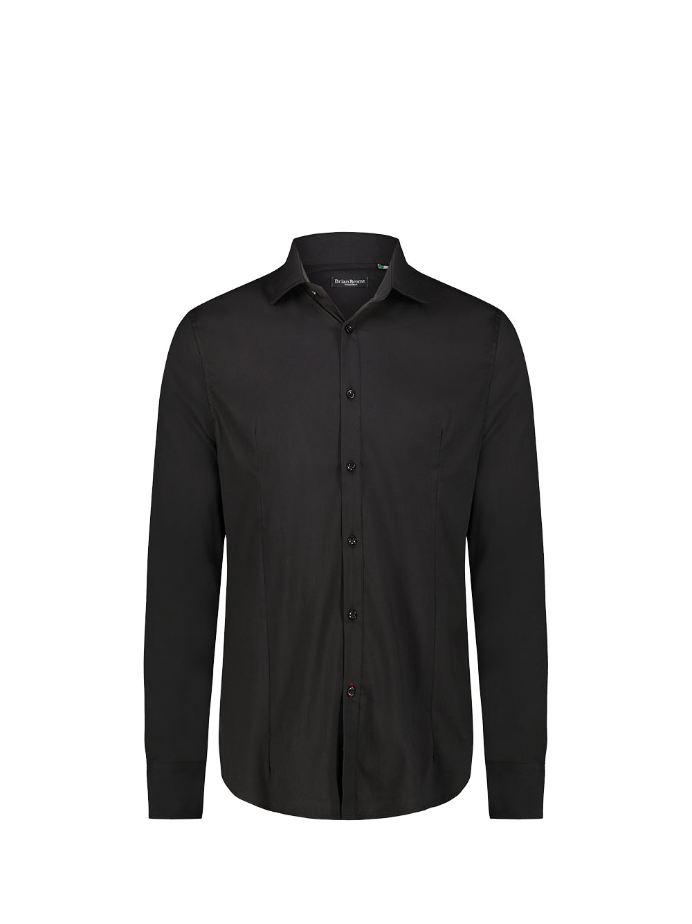 Brian Brome Camicia Uomo - Nero