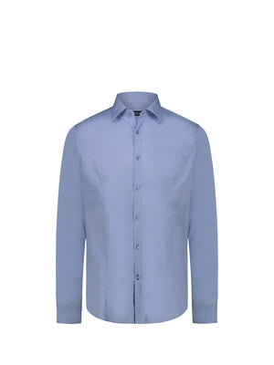 BRIAN BROME Camicia Uomo - Turchese