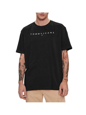TOMMY JEANS 1USCITA T-Shirt Uomo - Nero