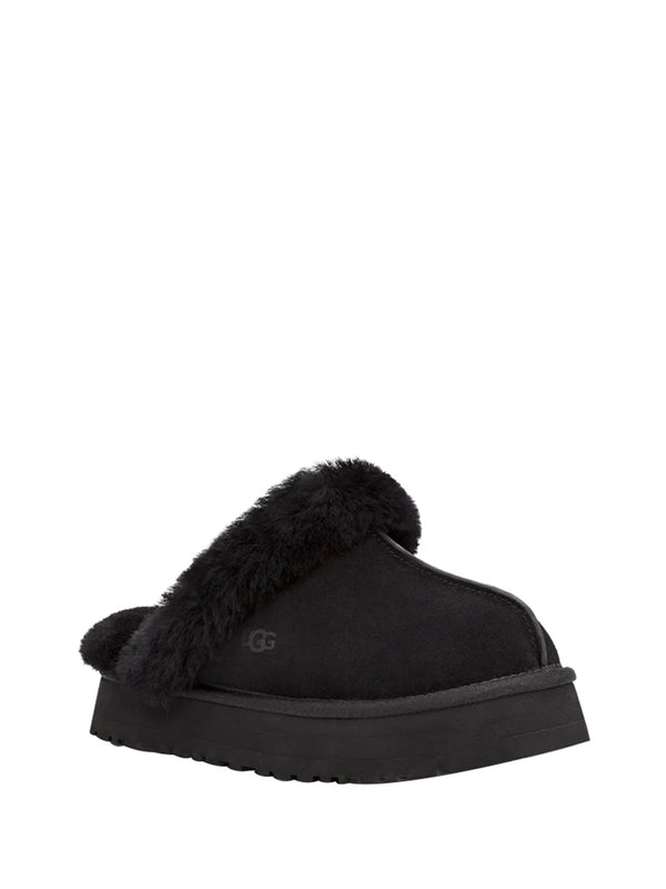 Ugg Ciabatte Disquette Donna - Nero
