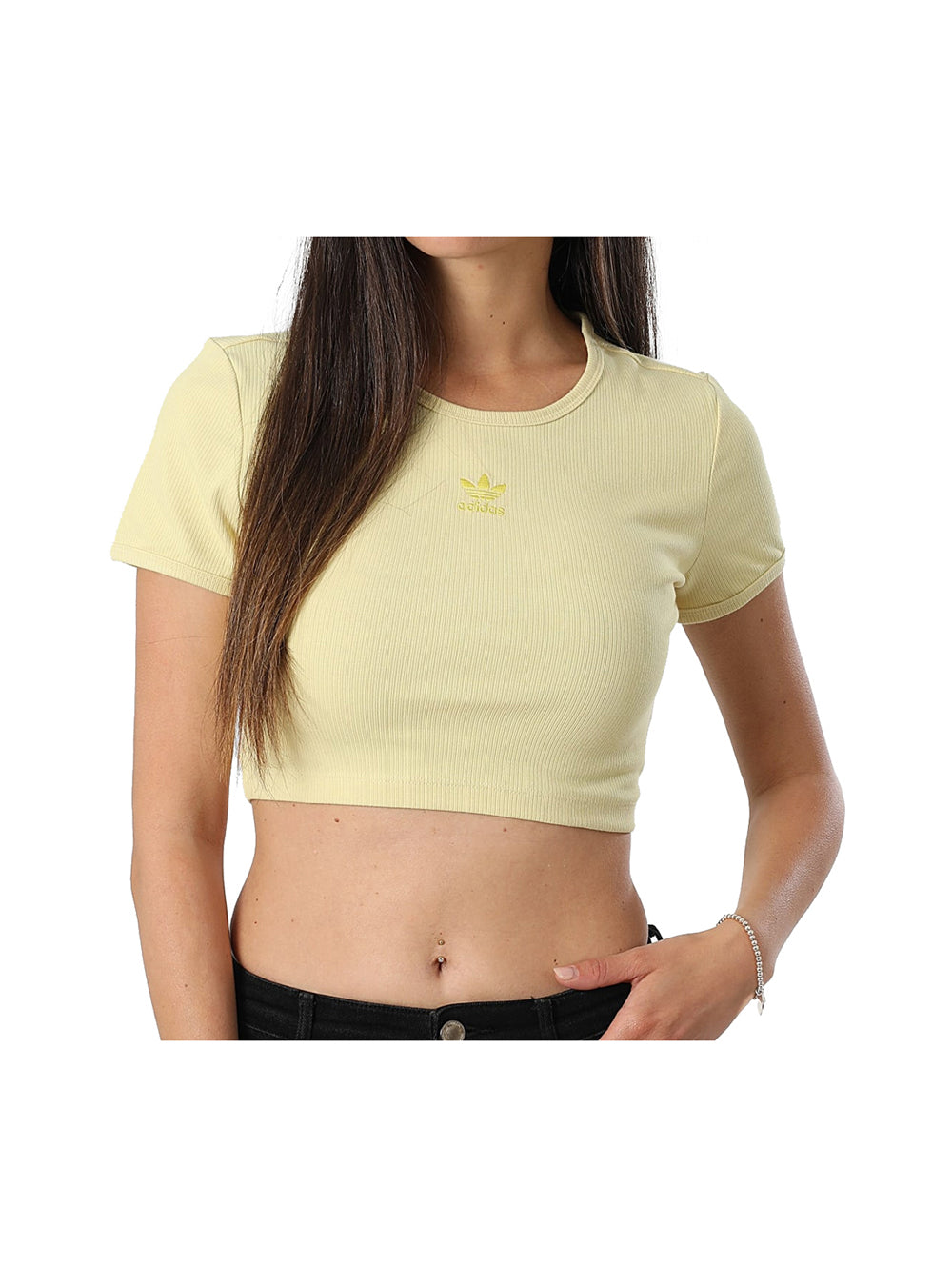 ADIDAS T-Shirt Donna - Giallo