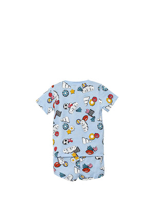 ADIDAS Set Abbigliamento Unisex Bimbo - Blu