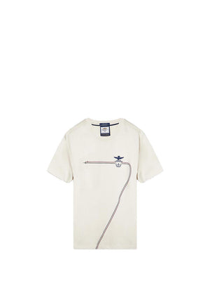 AERONAUTICA MILITARE 2 USCITA T-Shirt Uomo - Bianco