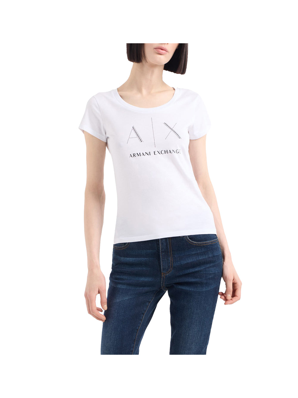 ARMANI EXCHANGE T-Shirt Donna - Bianco