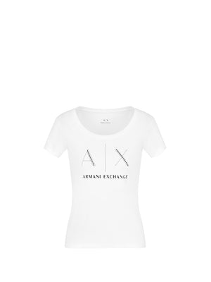 ARMANI EXCHANGE T-Shirt Donna - Bianco
