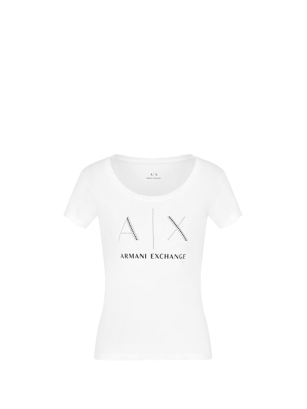 ARMANI EXCHANGE T-Shirt Donna - Bianco