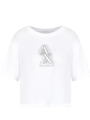 ARMANI EXCHANGE T-Shirt Donna - Bianco