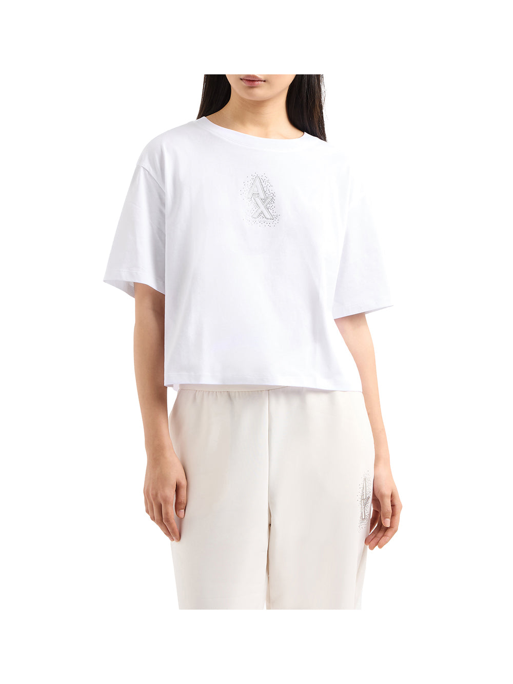 ARMANI EXCHANGE T-Shirt Donna - Bianco