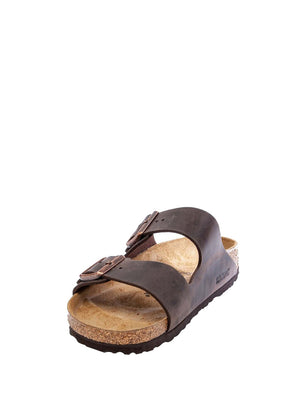 Birkenstock Ciabatte Arizona Habana Unisex - Marrone