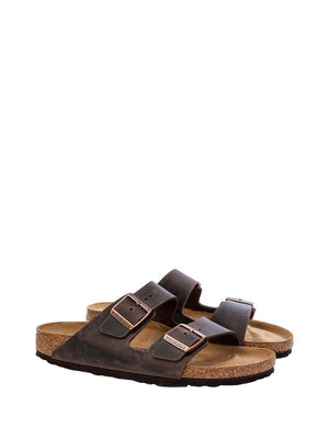 Birkenstock Ciabatte Arizona Habana Unisex - Marrone