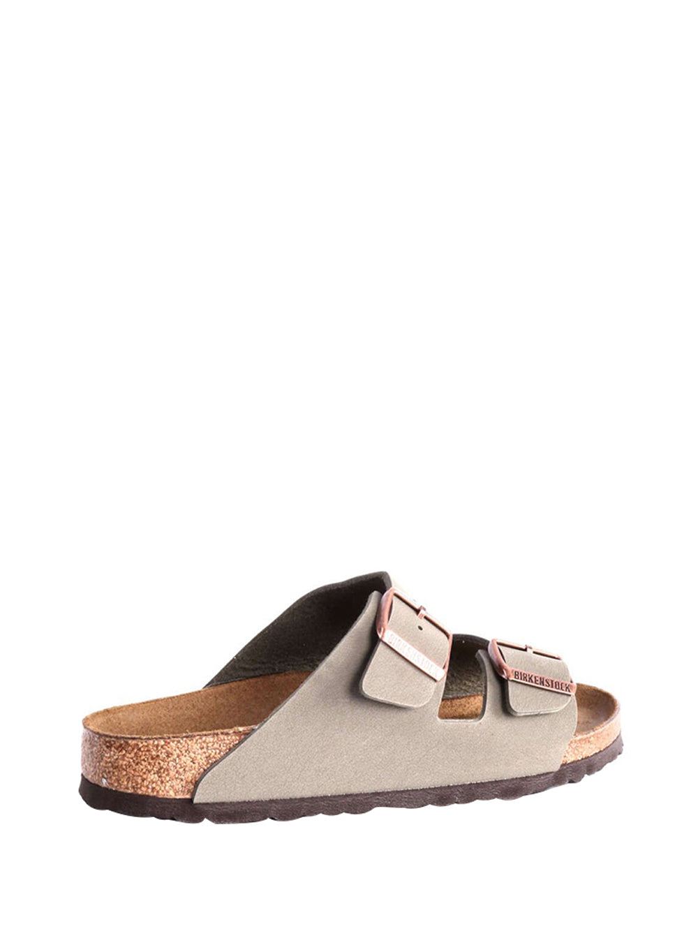 Birkenstock Ciabatte Arizona Birkibuc Unisex - Grigio