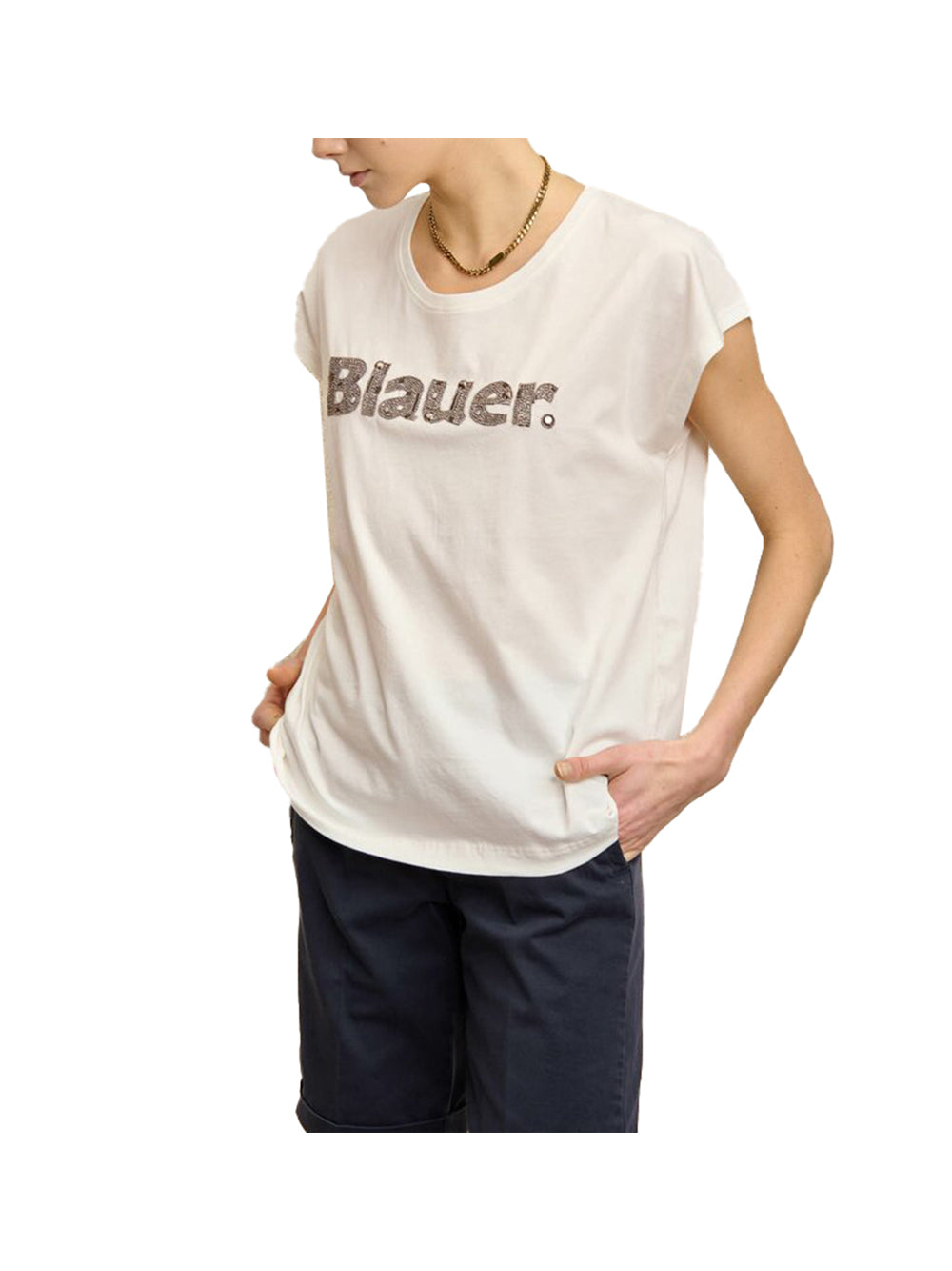 BLAUER T-Shirt Donna - Bianco