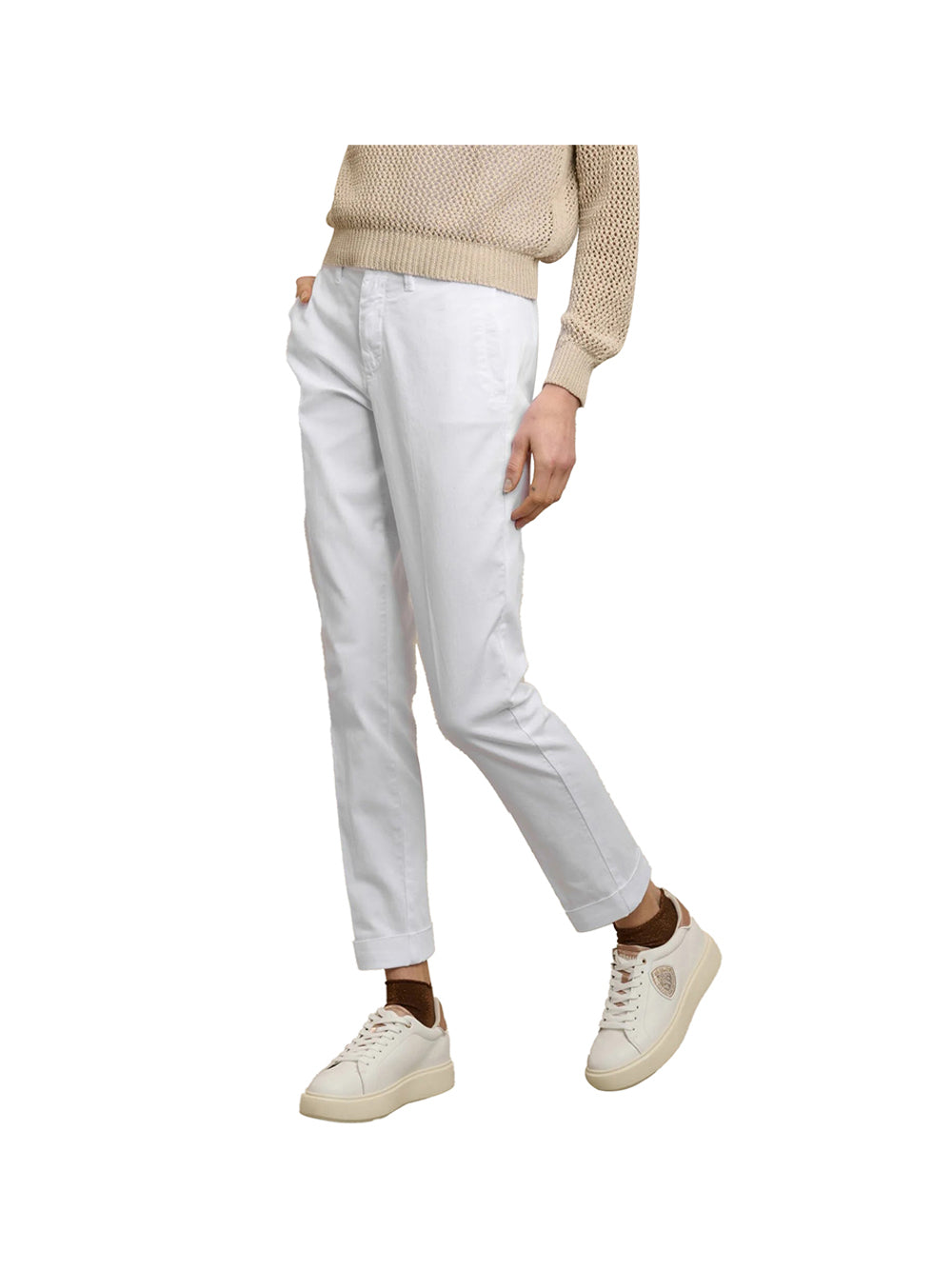 BLAUER Pantalone Donna - Bianco