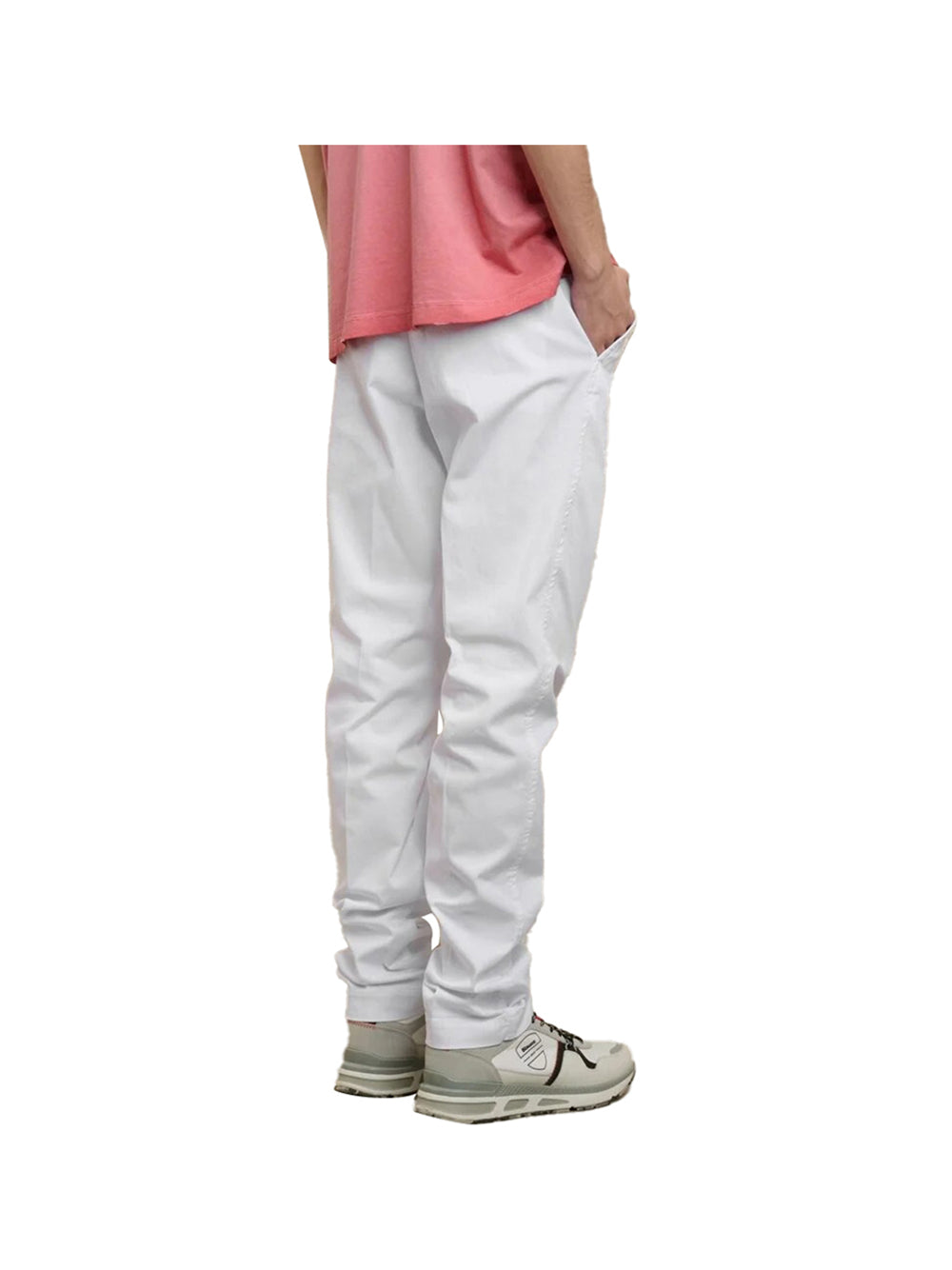 Blauer Pantalone Malden Uomo - Bianco