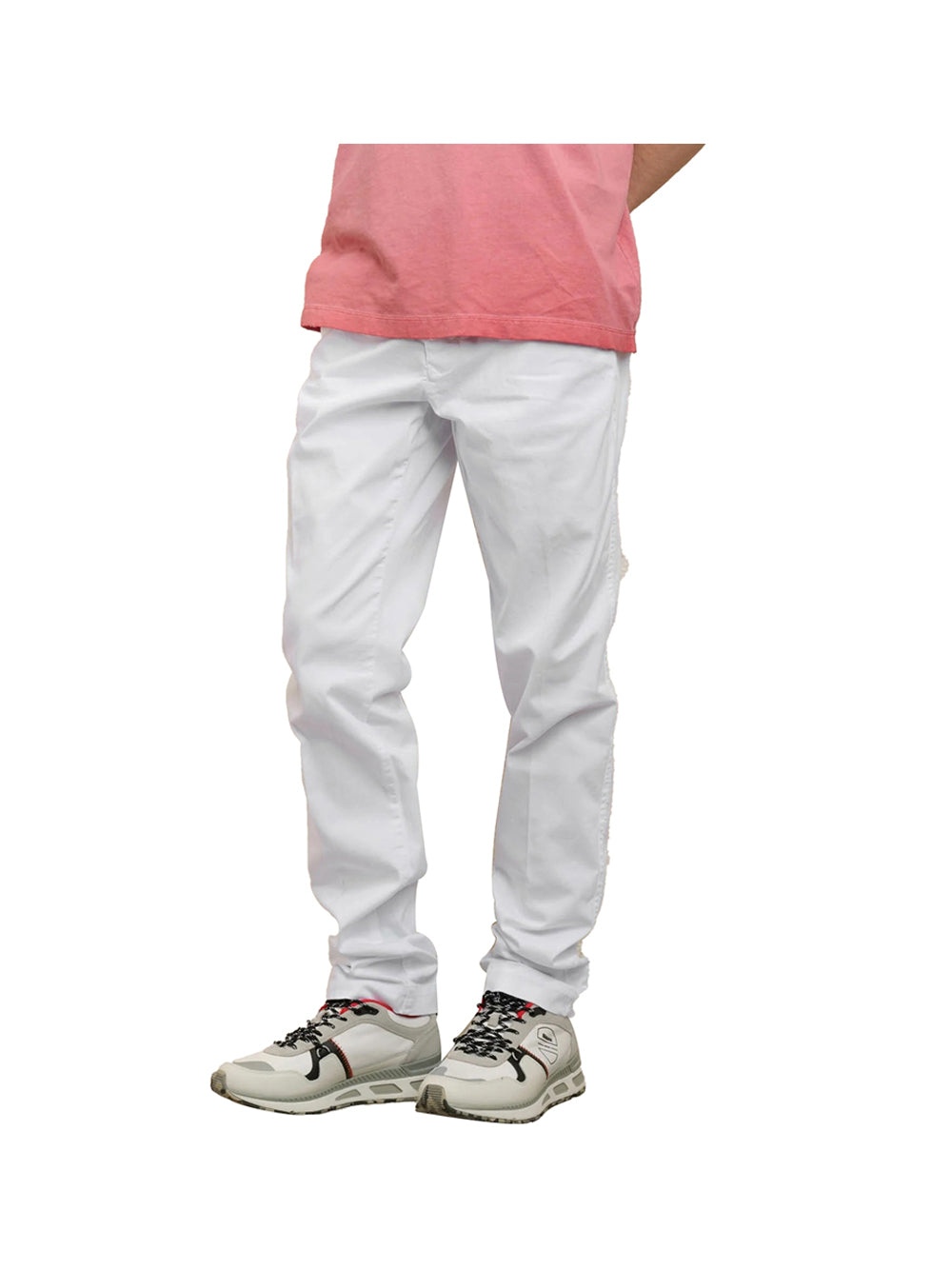Blauer Pantalone Malden Uomo - Bianco