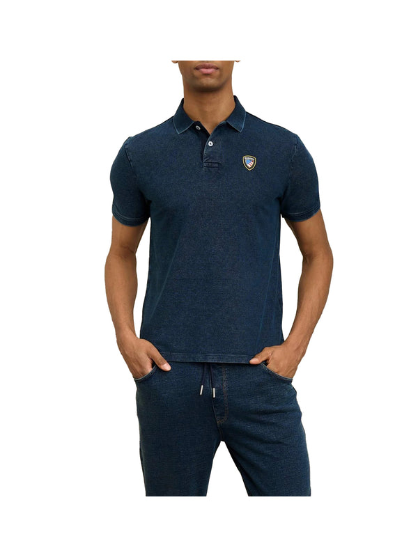 BLAUER Polo Uomo - Blu