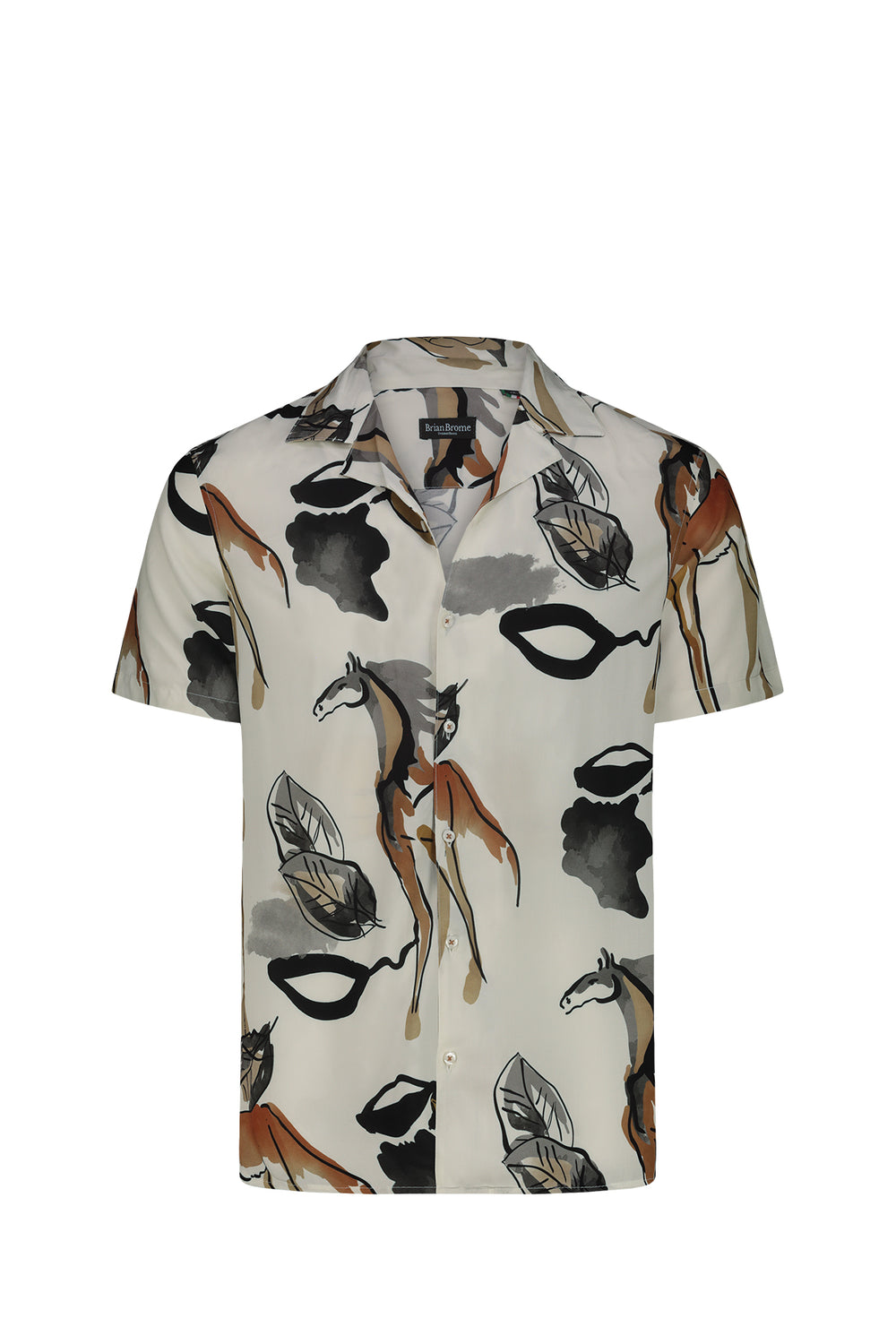 BRIAN BROME Camicia Uomo - Multicolore