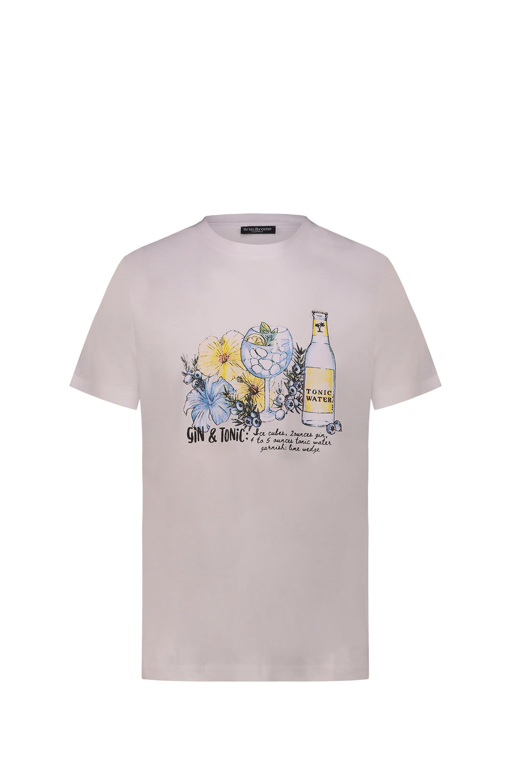 BRIAN BROME T-Shirt Uomo - Bianco