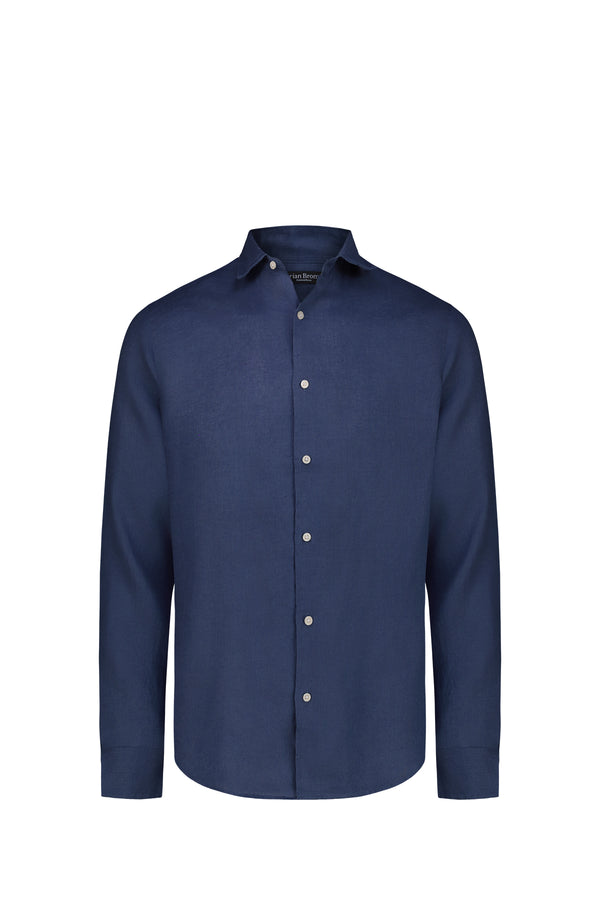 BRIAN BROME Camicia Uomo - Blu