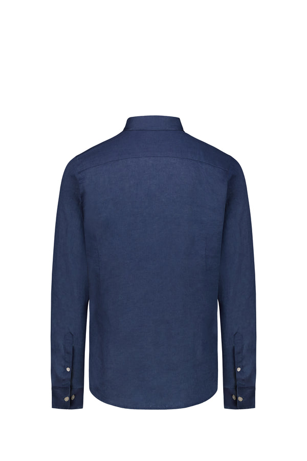 BRIAN BROME Camicia Uomo - Blu