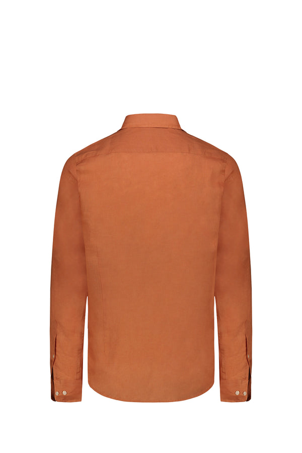 BRIAN BROME Camicia Uomo - Arancione