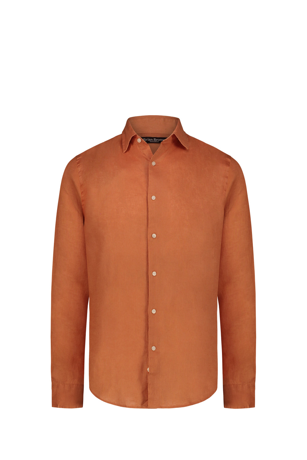 Brian Brome Camicia Uomo - Arancione