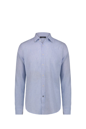 BRIAN BROME Camicia Uomo - Blu