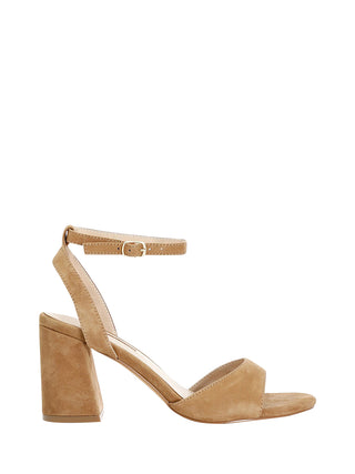 CAFE' NOIR STC Sandalo con Tacco - Beige