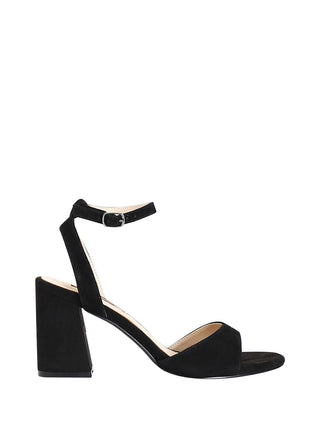 CAFE' NOIR STC Sandalo con Tacco - Nero