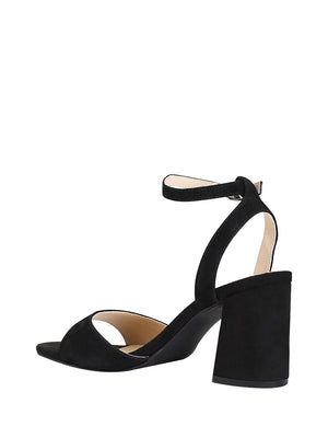 CAFE' NOIR STC Sandalo con Tacco - Nero