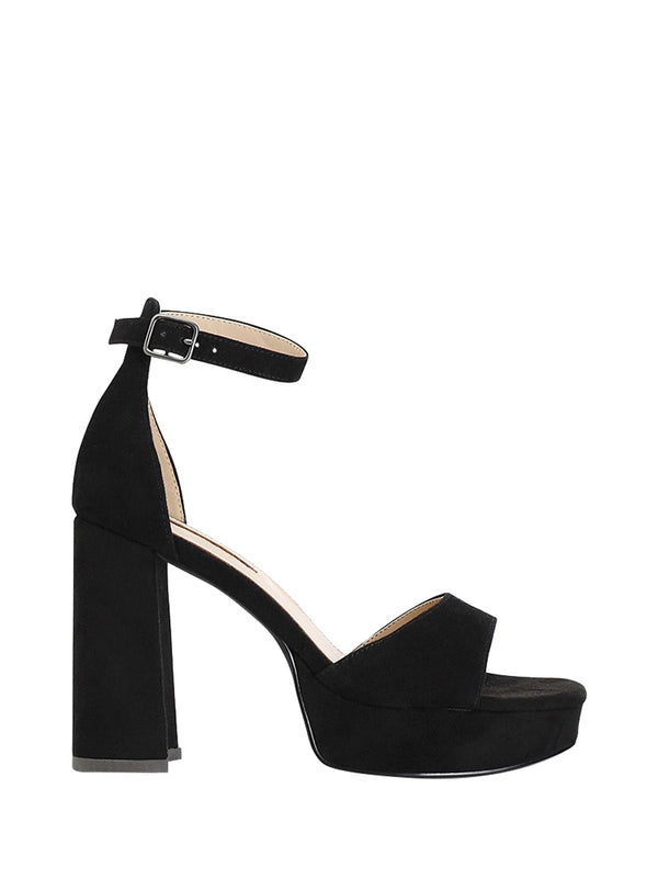 CAFE' NOIR STC Sandalo con Tacco Donna - Nero