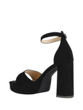 CAFE' NOIR STC Sandalo con Tacco Donna - Nero