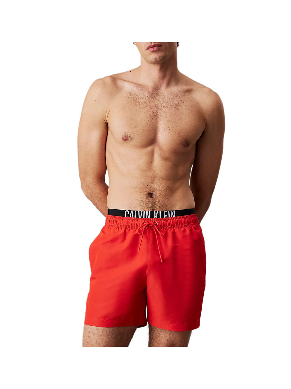 CALVIN BEACH Costume Uomo - Rosso