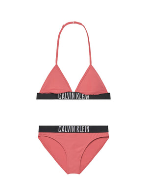 CALVIN BEACH Costume Bambina - Rosa