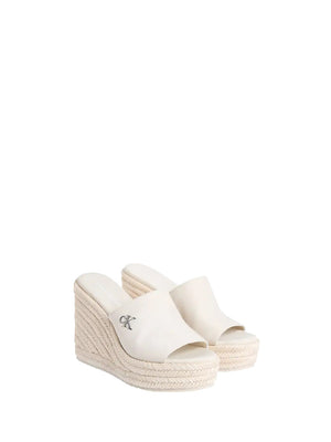 CALVIN CALZATURE 2USCITA Sandalo Basso Donna - Bianco