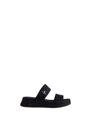 CALVIN CALZATURE 2USCITA Sandalo Basso Donna - Nero