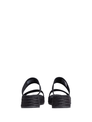 CALVIN CALZATURE 2USCITA Sandalo Basso Donna - Nero