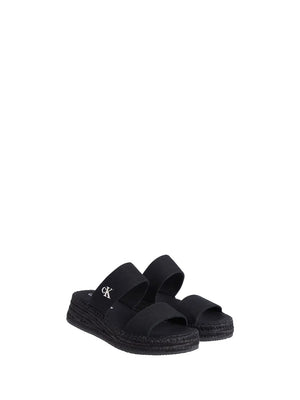 CALVIN CALZATURE 2USCITA Sandalo Basso Donna - Nero